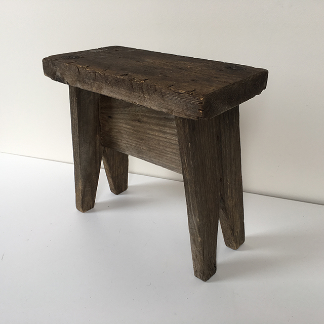 STOOL, Rustic - Small (low height)